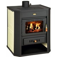 Prity - Stufa a legna per impianto di riscaldamento centralizzato. 15 + 5kw Potenza di riscaldamento - black Prity - Stufa a legna per impianto di riscaldamento centralizzato. 15 + 5kw Potenza di riscaldamento - black von PRITY
