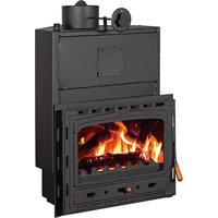 Wasserführender Kamineinsatz PRITY AC W20 25 kW Ø200 mm Gusstür von PRITY