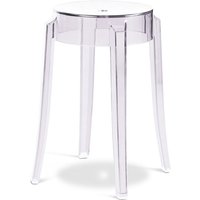 Barhocker Design Transparent - 47cm - Victoria Queen Transparent von PRIVATEFLOOR