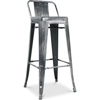Barhocker mit Rückenlehne - Industriedesign - 76cm - New Edition - Stylix Industriale von PRIVATEFLOOR
