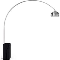 Bow Marmor Lampe - Quadratisch Schwarz - Marmor, Stahl, Metall - Schwarz von PRIVATEFLOOR