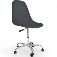 Bürostuhl mit Rollen - Schreibtisch-Drehstuhl - Denisse Dunkelgrau von PRIVATEFLOOR