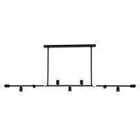 Deckenleuchte mit Stange - Industrielle Hängelampe - Bolthor Schwarz Deckenleuchte mit Stange - Industrielle Hängelampe - Bolthor Schwarz von PRIVATEFLOOR