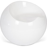 Designstuhl Ball - Circle Weiß von PRIVATEFLOOR