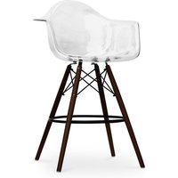 Dunkle Stuhlbeine Darwick Barhocker Grau transparent Dunkle Stuhlbeine Darwick Barhocker Grau transparent von PRIVATEFLOOR