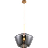 Kristall-Deckenleuchte - Pendelleuchte im Vintage-Design - Erik Grau transparent von PRIVATEFLOOR