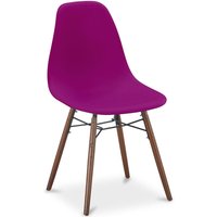 Esszimmerstühle - Skandinavisches Design - Dunkle Holzbeine - Skögur Mauve Esszimmerstühle - Skandinavisches Design - Dunkle Holzbeine - Skögur Mauve von PRIVATEFLOOR