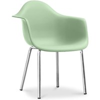 Privatefloor - Esszimmerstuhl Daxi Scandinavischer Stil Premium Design Pastellgrün von PRIVATEFLOOR