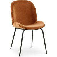 Esszimmerstuhl - Gepolstert in Samt - Retro - Elias Ziegel von PRIVATEFLOOR