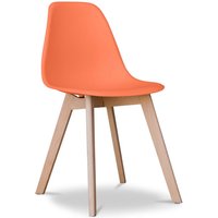 Esszimmerstuhl - Skandinavischer Stil - Denisse Orange Esszimmerstuhl - Skandinavischer Stil - Denisse Orange von PRIVATEFLOOR