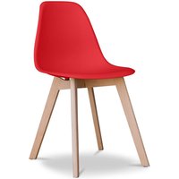 Esszimmerstuhl - Skandinavischer Stil - Denisse Rot Esszimmerstuhl - Skandinavischer Stil - Denisse Rot von PRIVATEFLOOR