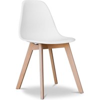 Esszimmerstuhl - Skandinavischer Stil - Denisse Weiß Esszimmerstuhl - Skandinavischer Stil - Denisse Weiß von PRIVATEFLOOR