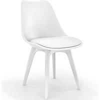 Esszimmerstuhl - Skandinavischer Stil - Denisse Weiß Esszimmerstuhl - Skandinavischer Stil - Denisse Weiß von PRIVATEFLOOR