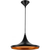 Privatefloor - Deckenlampe - Hängeleuchte im Industriedesign - Extensive Schwarz - Aluminium, Metall - Schwarz von PRIVATEFLOOR