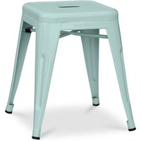Industriedesign Hocker - 45cm - Neue Edition - Stylix Blasses Grün Industriedesign Hocker - 45cm - Neue Edition - Stylix Blasses Grün von PRIVATEFLOOR