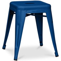 Industriedesign Hocker - 45cm - Neue Edition - Stylix Dunkelblau Industriedesign Hocker - 45cm - Neue Edition - Stylix Dunkelblau von PRIVATEFLOOR