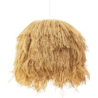 Jute-Deckenlampe - Boho-Bali-Design-Hängelampe - Lien Naturfarben - Jute - Naturfarben von PRIVATEFLOOR