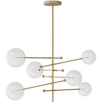 Kugel-Deckenlampe - Design-Pendelleuchte - Blun Gold von PRIVATEFLOOR