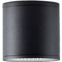 LED-Deckenlampe Wandleuchte - Alua Schwarz - Aluminium - Schwarz von PRIVATEFLOOR