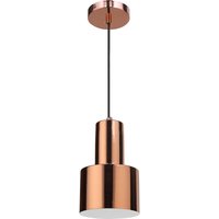 Design-Deckenlampe - Metall-Pendelleuchte - Camilo Chrom Roségold - Eisen - Chrom Roségold von PRIVATEFLOOR