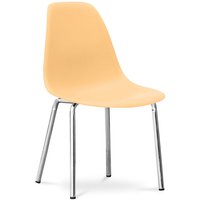 Privatefloor - Dorwick Stuhl - Matt Pastellorange von PRIVATEFLOOR