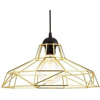 Edison Retro Hängelampe Gold - Stahl, Metall - Gold von PRIVATEFLOOR