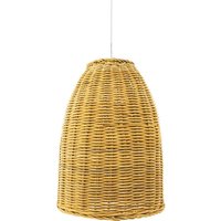 Rattan-Deckenlampe - Boho-Bali-Design-Pendelleuchte - Lie Natural wood - Rattan - Natural wood von PRIVATEFLOOR