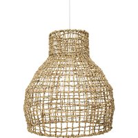 Privatefloor - Rattan-Deckenlampe - Pendelleuchte im Boho-Bali-Design - Lan Natural wood von PRIVATEFLOOR