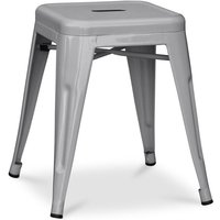 Industriedesign Hocker - 45cm - Neue Edition - Stylix Hellgrau Industriedesign Hocker - 45cm - Neue Edition - Stylix Hellgrau von PRIVATEFLOOR