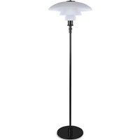 Stehlampe - Wohnzimmerlampe - Liam Black chrome - Glas - Black chrome von PRIVATEFLOOR