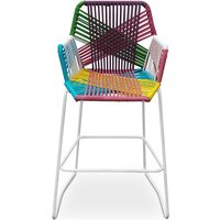Privatefloor - Rattan Boho Bali Design Hocker - 75cm - Tale Multicolor Privatefloor - Rattan Boho Bali Design Hocker - 75cm - Tale Multicolor von PRIVATEFLOOR