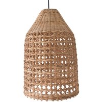 Rattan-Deckenlampe - Pendelleuchte im Boho-Bali-Design - Fai Naturfarben - Metall, Rattan - Naturfarben von PRIVATEFLOOR