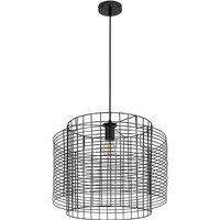 Privatefloor - Retro-Deckenlampe - Design-Pendelleuchte - Lars Schwarz - Metall, Metall - Schwarz von PRIVATEFLOOR