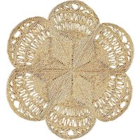 Privatefloor - Runder Jute-Teppich - Boho Bali - 120 cm - Niluh Naturfarben Privatefloor - Runder Jute-Teppich - Boho Bali - 120 cm - Niluh Naturfarben von PRIVATEFLOOR