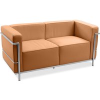 Sofa mit Lederbezug - 2-Sitzer - Kart Hellbraun Sofa mit Lederbezug - 2-Sitzer - Kart Hellbraun von PRIVATEFLOOR