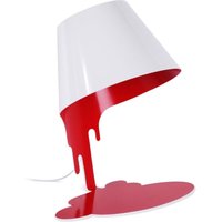 Tischlampe - Schreibtischlampe - Farbdose - Okamoto Rot - Metall, Metall - Rot von PRIVATEFLOOR