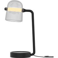 Tischlampe - Designer-Schreibtischlampe - Bim Rauch - Glas, Eisen - Rauch von PRIVATEFLOOR