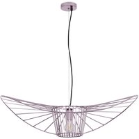 Deckenlampe - Hängeleuchte Pamela Design - 100cm - Vertical Roségold - 100% Metall - Roségold von PRIVATEFLOOR