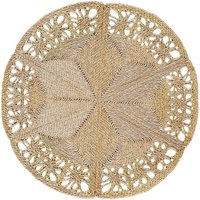 Runder Jute-Teppich - Boho Bali - 120 CM - Bilú Naturfarben Runder Jute-Teppich - Boho Bali - 120 CM - Bilú Naturfarben von PRIVATEFLOOR
