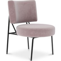 Samt gepolsterter Sessel - Jerna HellPink Samt gepolsterter Sessel - Jerna HellPink von PRIVATEFLOOR
