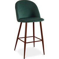 Samtgepolsterter Hocker - Skandinavisches Design - Evelyne Samtgepolsterter Hocker - Skandinavisches Design - Evelyne von PRIVATEFLOOR