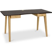 Schreibtisch aus Holz - Bertil Braun Schreibtisch aus Holz - Bertil Braun von PRIVATEFLOOR