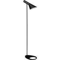 Stehlampe - Flexo-Wohnzimmerlampe - Nalan Schwarz - Stahl, Metall - Schwarz von PRIVATEFLOOR