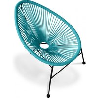 Stuhl für den Außenbereich - Gartenstuhl - Acapulco Turquoise von PRIVATEFLOOR