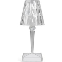 Tischlampe Tragbar Transparent - USB Wiederaufladbar - Modernes Design - Loreen Transparent Tischlampe Tragbar Transparent - USB Wiederaufladbar - Modernes Design - Loreen Transparent von PRIVATEFLOOR