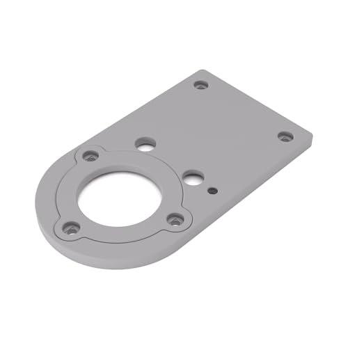 PRIWAS Grundplatte/Adapterplatte passend für Bosch GKF 12V-8 Kantenfräsen für Kopierhülsen von PRIWAS