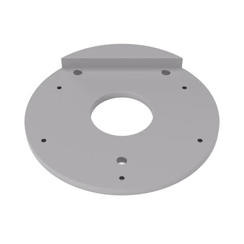 PRIWAS Runde Grundplatte passend für Bosch POF 1200 AE/1400 ACE | Gleitplatte für Bosch Oberfräsen PRIWAS Runde Grundplatte passend für Bosch POF 1200 AE/1400 ACE | Gleitplatte für Bosch Oberfräsen von PRIWAS