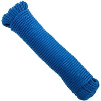 Prixprime - 20 m x 6 mm blaues PP-Multifilament-Geflechtdesignseil von PRIXPRIME