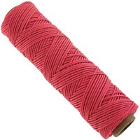 Prixprime - Seil in Form eines Geflechts aus 50 mx 1 mm rosafarbenem Nylon von PRIXPRIME