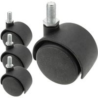 Rolle Rolle aus Nylon ohne Bremse 40 mm M8 (4 Stück) - Prixprime von PRIXPRIME